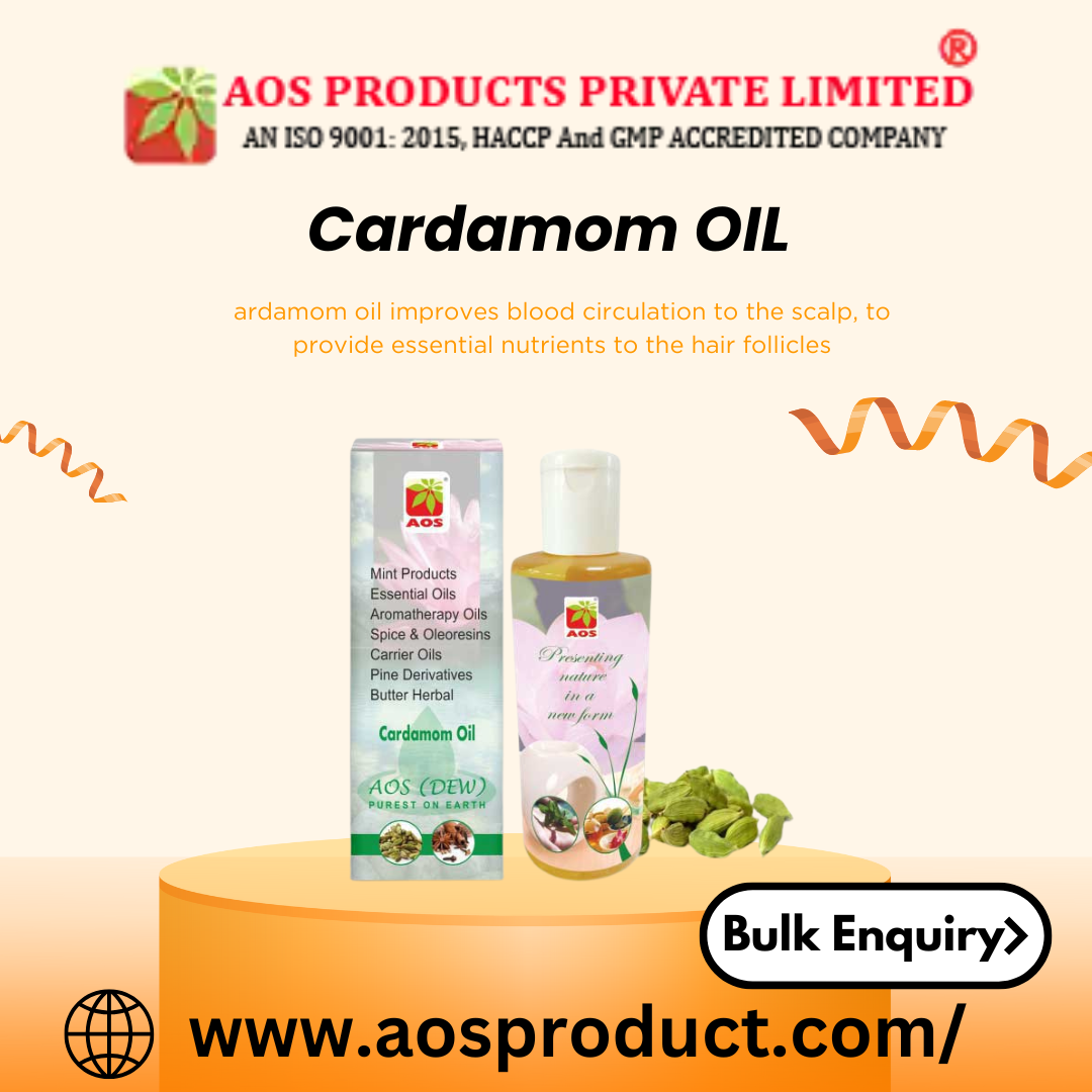 Benefits of Cardamom Oil for Hair